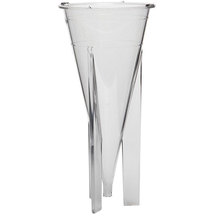 Kerzengießform, Kegel, 140x65 mm, 1 Stk