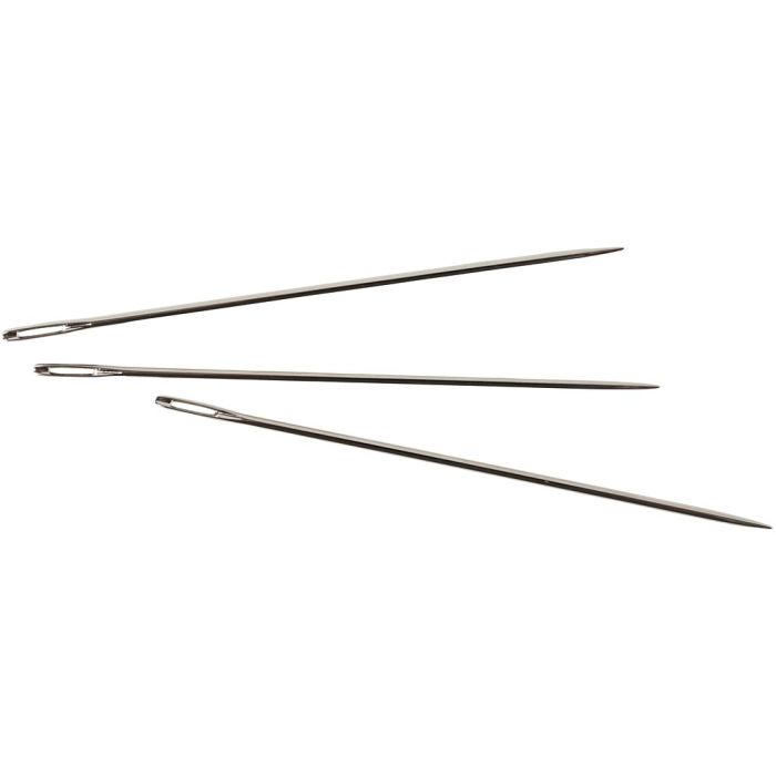 Dochtnadel, L 10 cm, 10 Stk/ 1 Pck