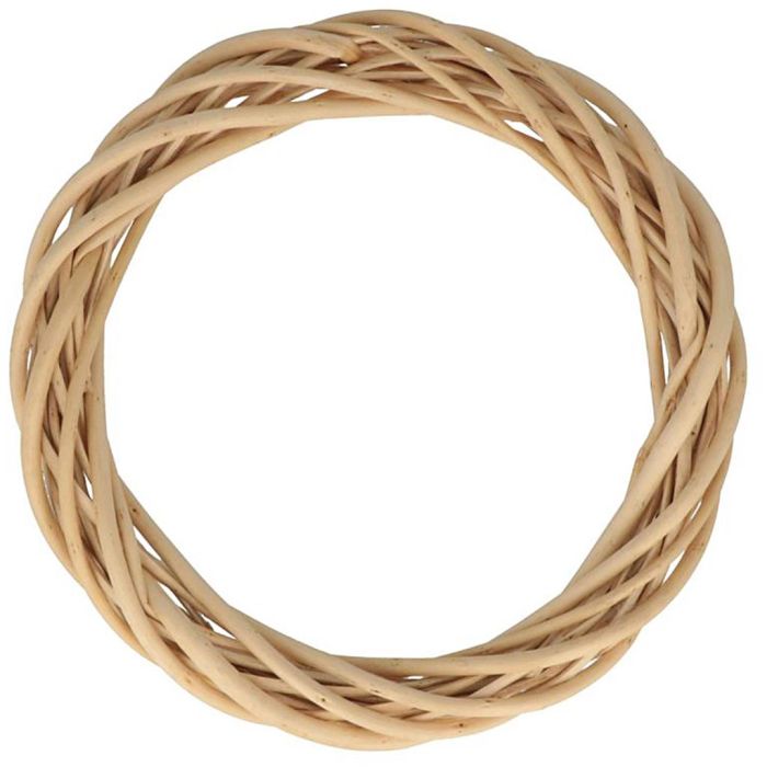 Weidenkranz zum Dekorieren, Größe 25 cm, 1 Stk