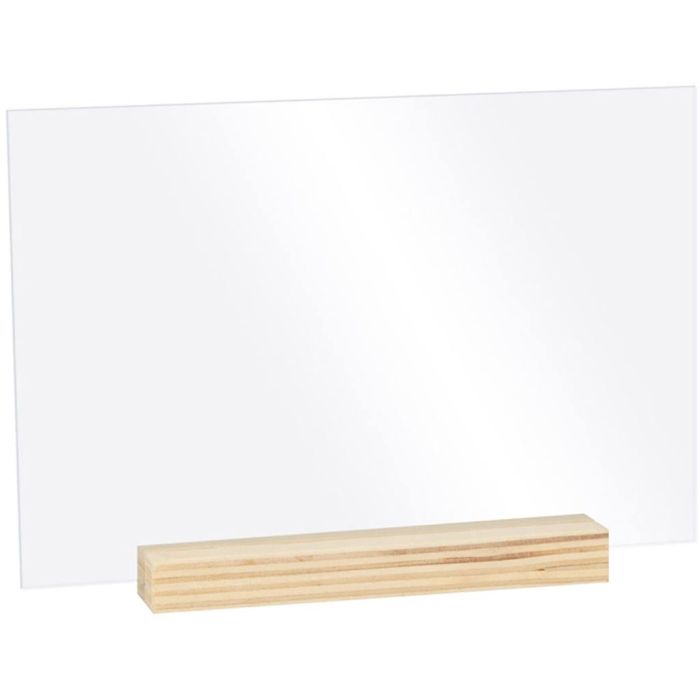 Satz Plexiglasplatten zum Dekorieren, Größe 15x10 cm, 5 Stk/ 1 Pck