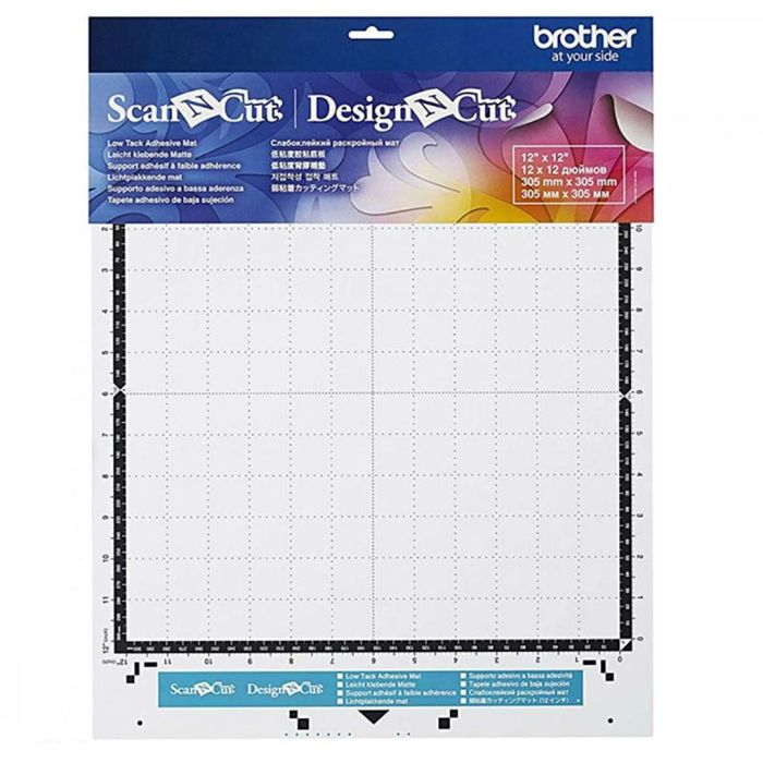 Scan'n'Cut-Zubehör, Klebstoffrückseite mit geringer Klebkraft, Größe 30,5x30,5 cm, 1 Stk