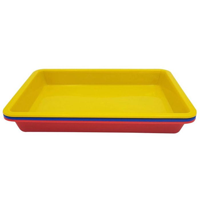 Set von Aktivitätstabletts, Größe 28x21x3,5 cm, 6 Stk/ 1 Pck