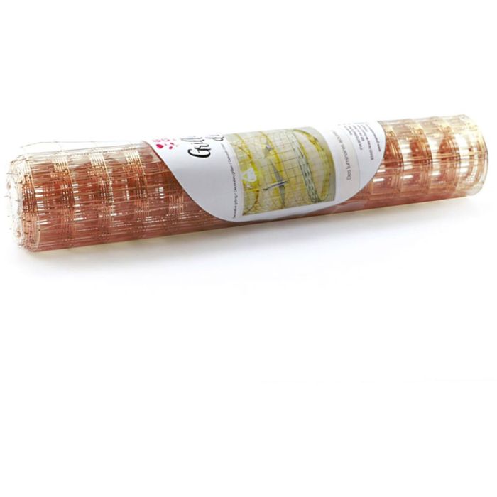 Dekoratives Netz, Größe 35 cm, Kupfer, 5 m/ 1 Pck