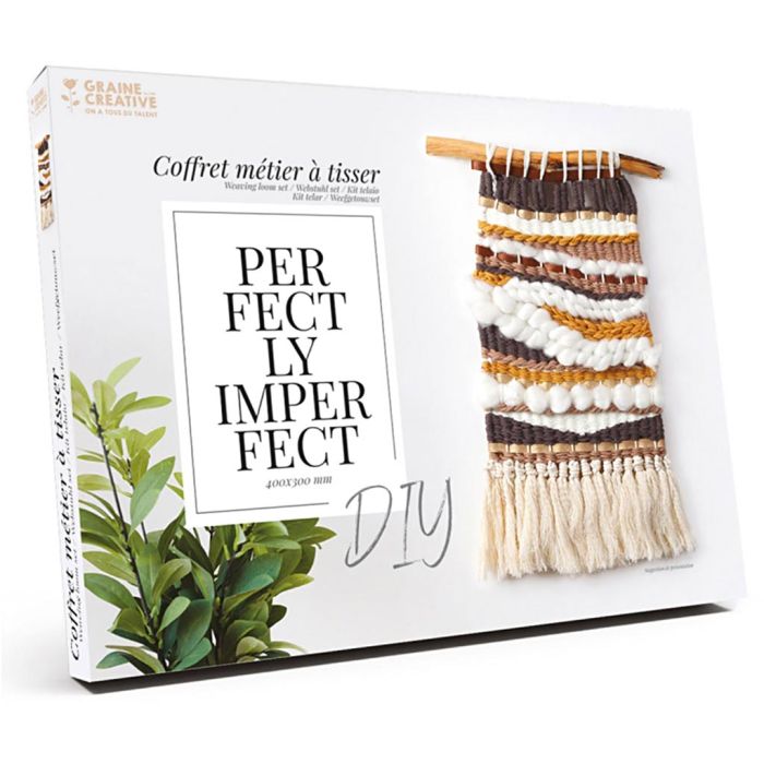 Loom Bausatz, Perfectly Imperfect, Größe 40x30 cm, 1 Pck