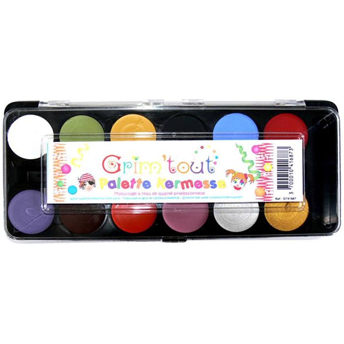 Fun Fair Kinderschminke, Sortierte Farben, 1 Dose