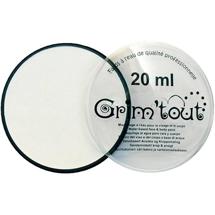 Professioneller Gesichtsfarbton, Weiß, 20 ml/ 1 Dose