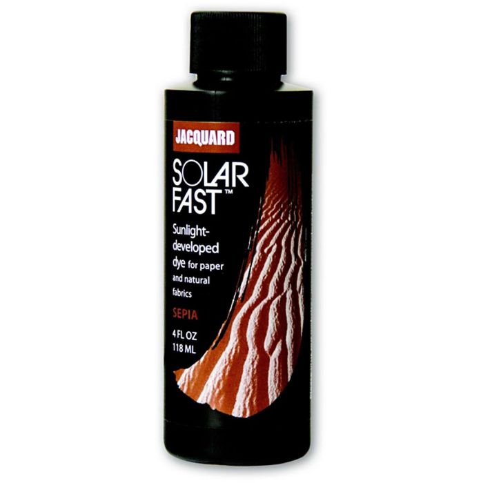 Jacquard Solarfast - Lichtempfindlicher Farbstoff, Sepia (111), 118 ml/ 1 Fl.