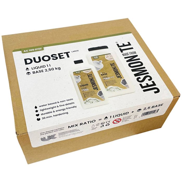 Jesmonite AC 100 Basisflüssigkeit - Pulverbasis, 2.5 kg/ 1 Pck