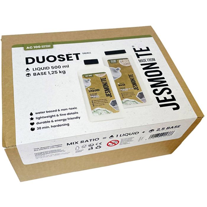 Jesmonite AC 100 Basisflüssigkeit - Pulverbasis, 1.25 kg/ 1 Pck