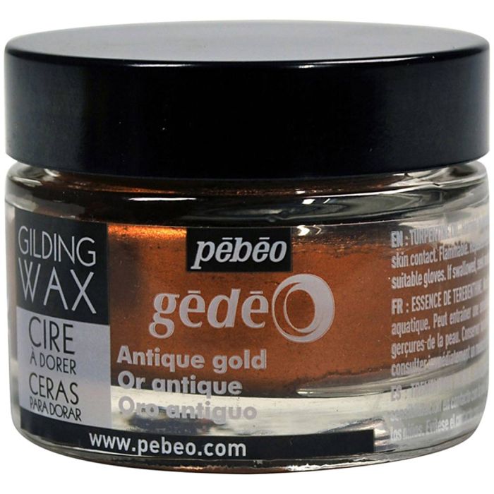 Pébéo Vergoldungswachs, Antikgold, 30 ml/ 1 Dose