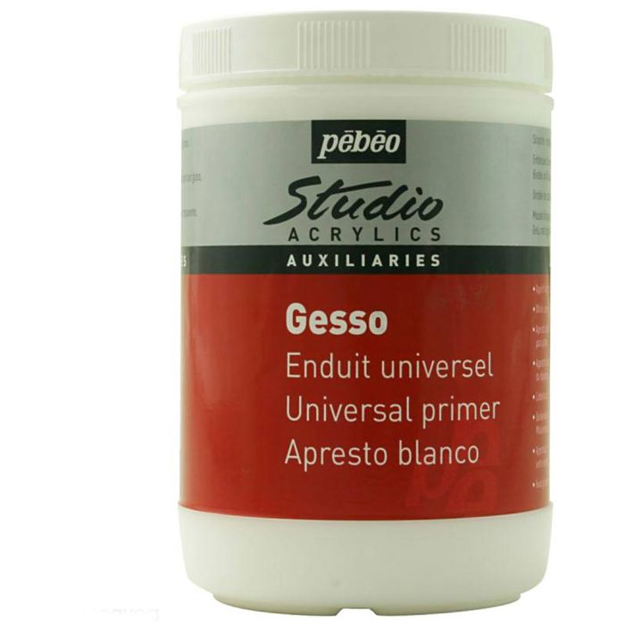 Pébéo Studio Gesso, Weiß, 1000 ml/ 1 Pck