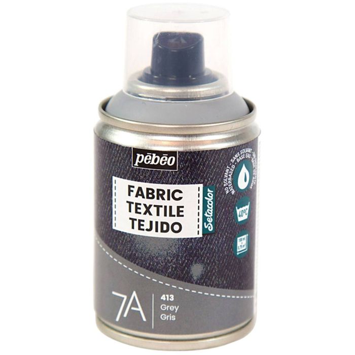 Textilsprühfarbe, Grau, 100 ml/ 1 Fl.