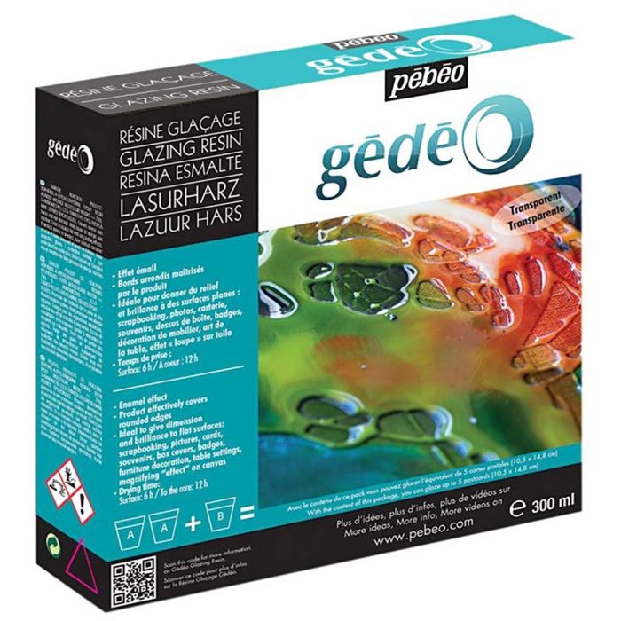 Gédéo resin - Glasurharz-Set, 300 ml/ 1 Pck