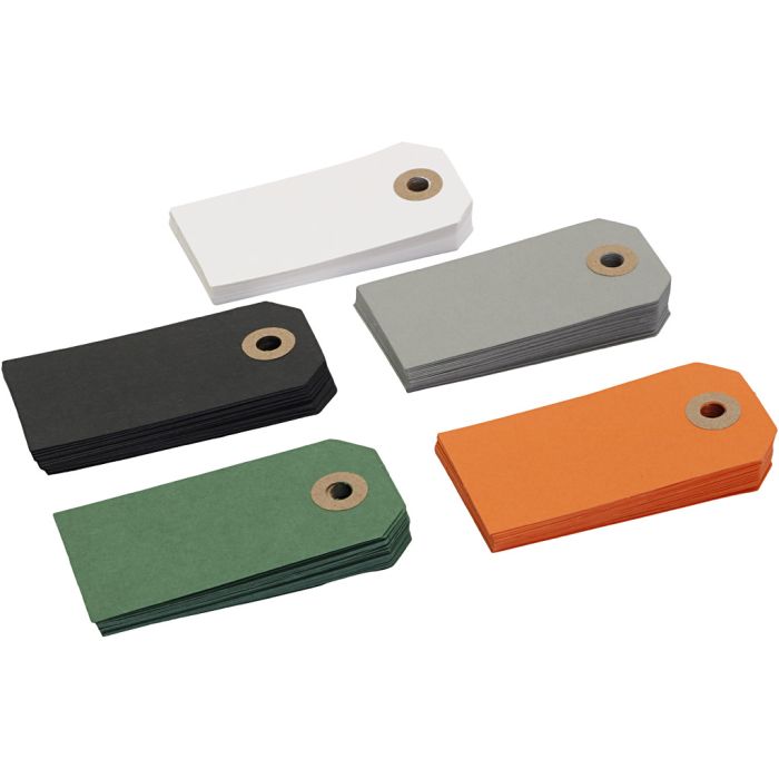 Manila-Anhänger, Größe 4x8 cm, 100 Stk/ 1 Pck