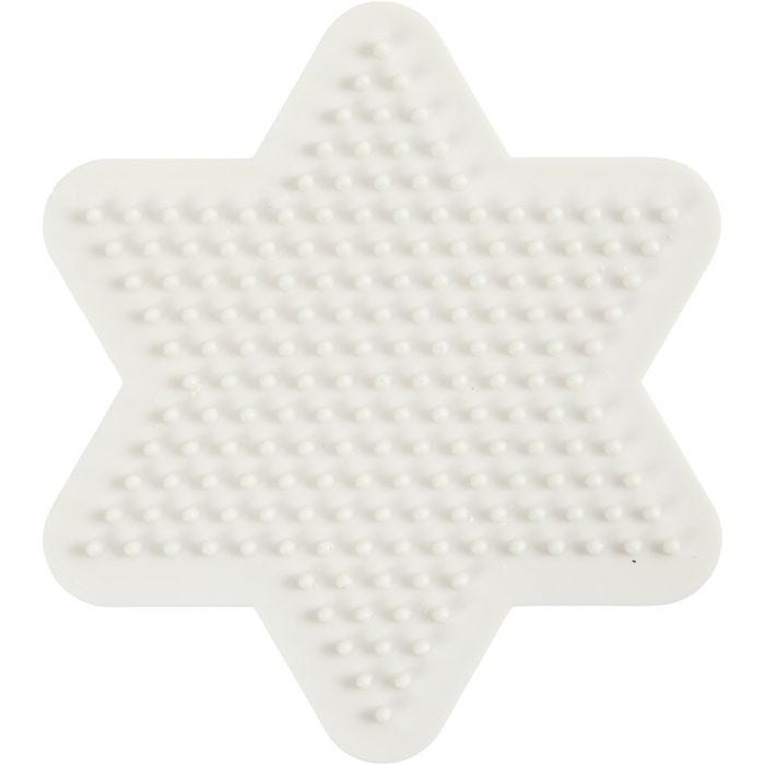 NABBI BioBeads Steckplatte, Stern, 9,8x9,8 cm, medium, 1 Stk