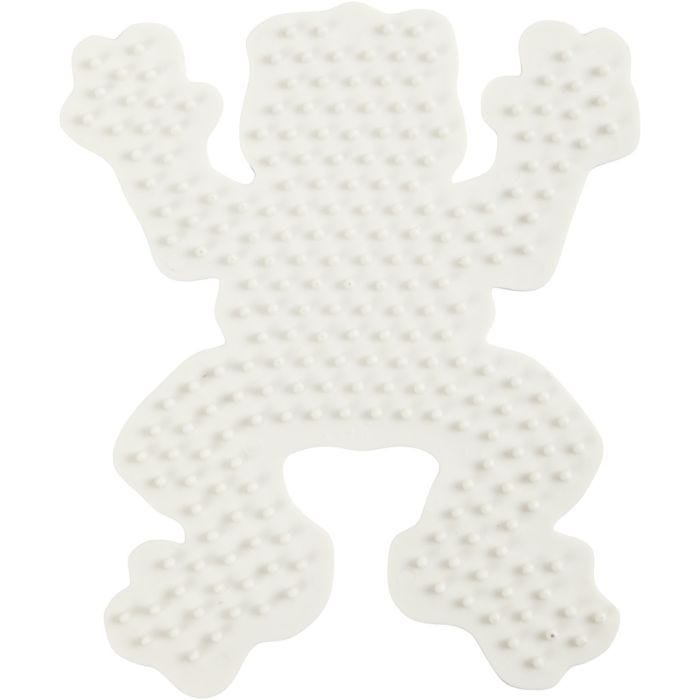 NABBI BioBeads Steckplatte, Frosch, 10x12 cm, medium, 1 Stk