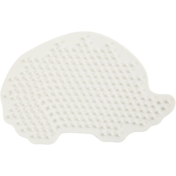 NABBI BioBeads Steckplatte, Igel, 7,6x12 cm, medium, 1 Stk