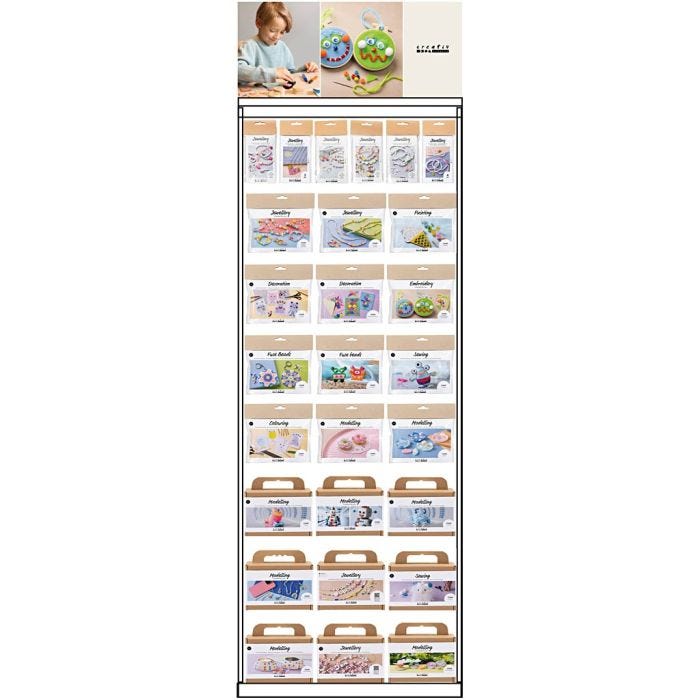 Bodendisplay, montiert, Kinderfreundliche Preise, 198 Teile/ 1 Stk