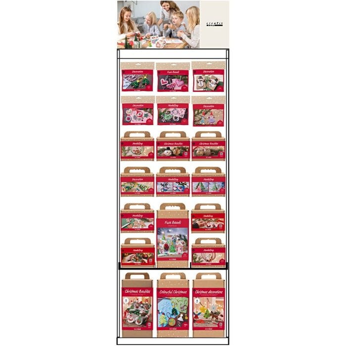 Bodendisplay, nicht montiert, Weihnachten, Kinder, 94 Teile/ 1 Stk