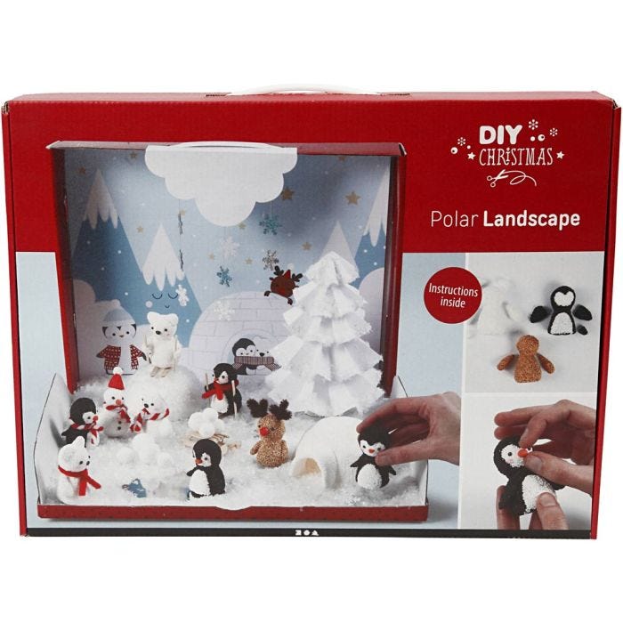 DIY-Set Polarlandschaft, 1 Pck