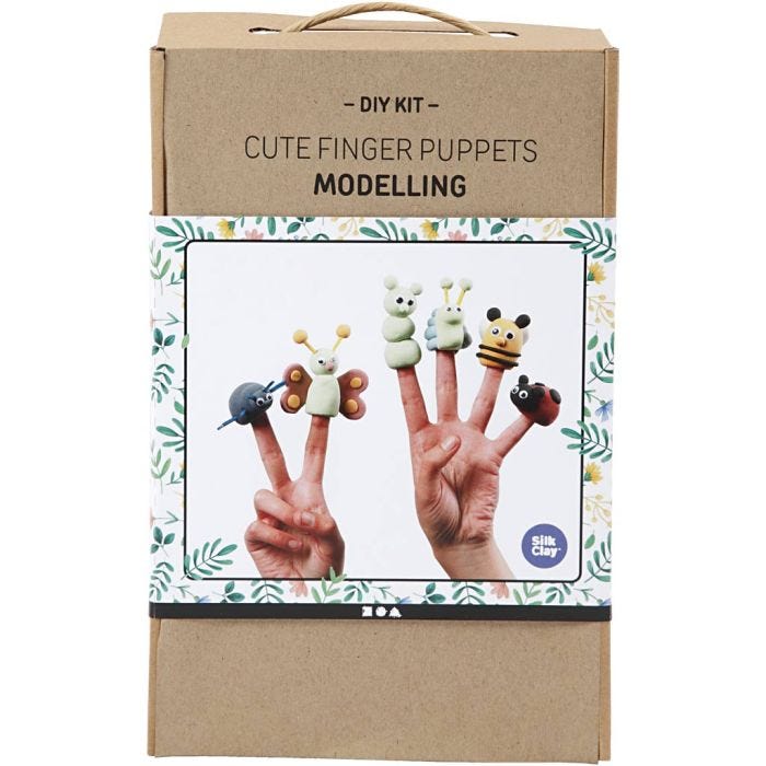 Niedliche Fingerpuppen, 1 Set