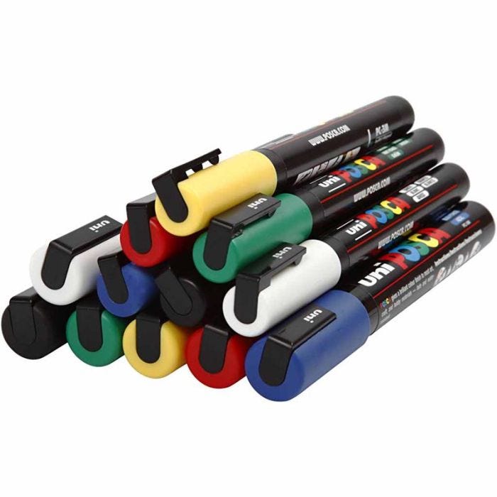 Posca Marker , 12 Stk/ 1 Pck