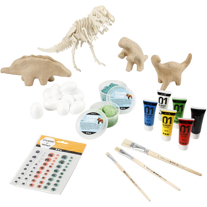 Kreativset Dinosaurier, 1 Set