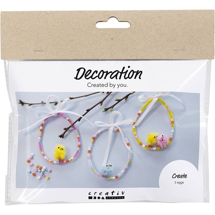 Mini Kreativ Set Dekoration, Sortierte Farben, 1 Pck