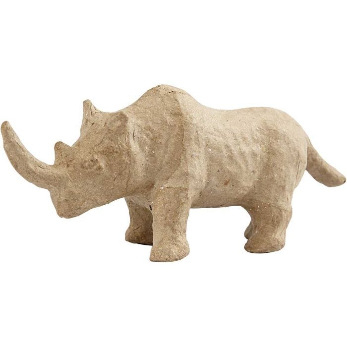 Rhinozeros, 7,5 cm, 18 cm, 1 Stk