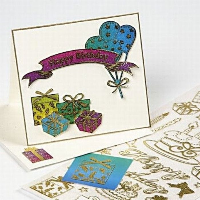 Glitter-Sticker