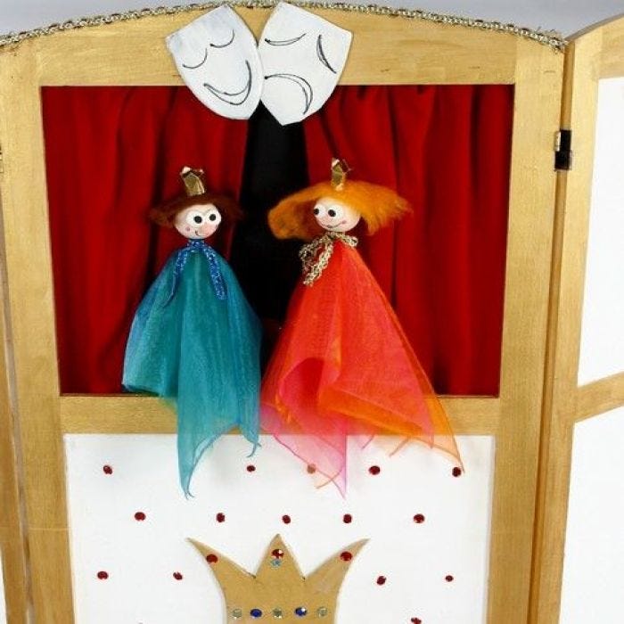 Ein Puppentheater basteln