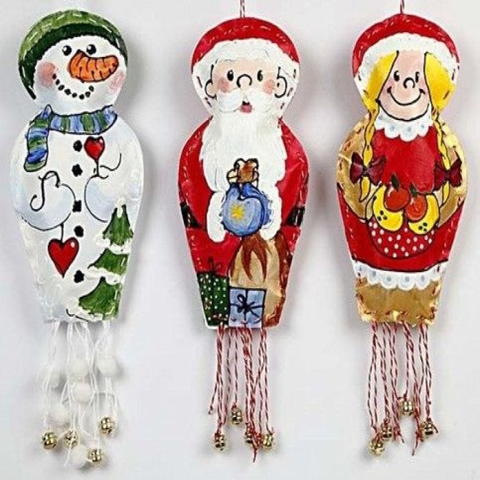 Weihnachtliche Babuschkas