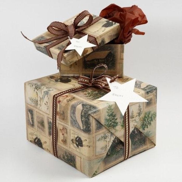 Schachteln - wunderschön verpackt in Design-Papier (Oslo)
