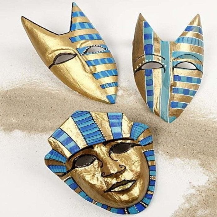 Masken im Stil "Kairo"