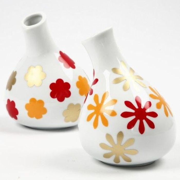 Vasen mit Color Decor