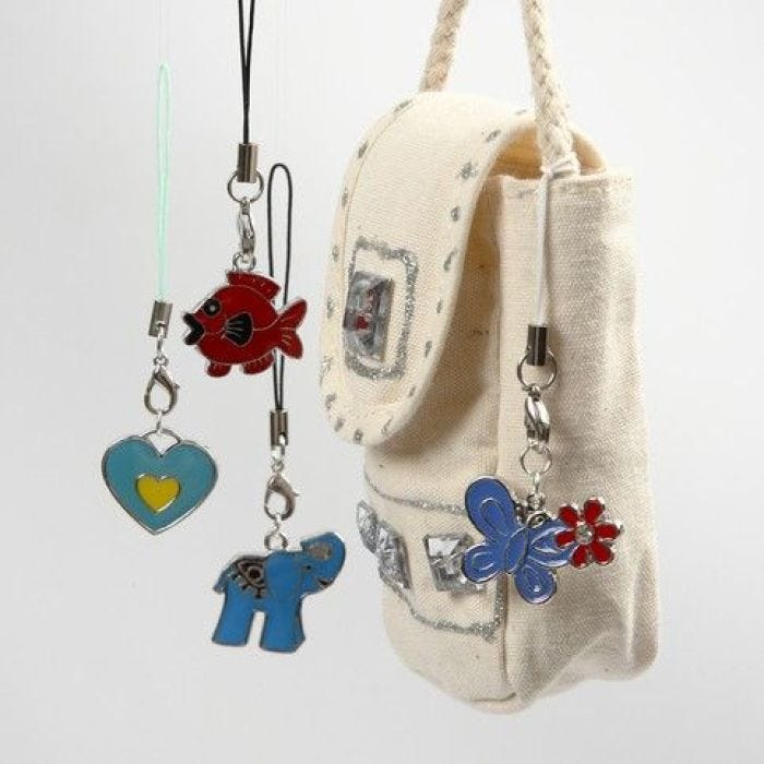 Dekorative Handyanhänger mit Charms