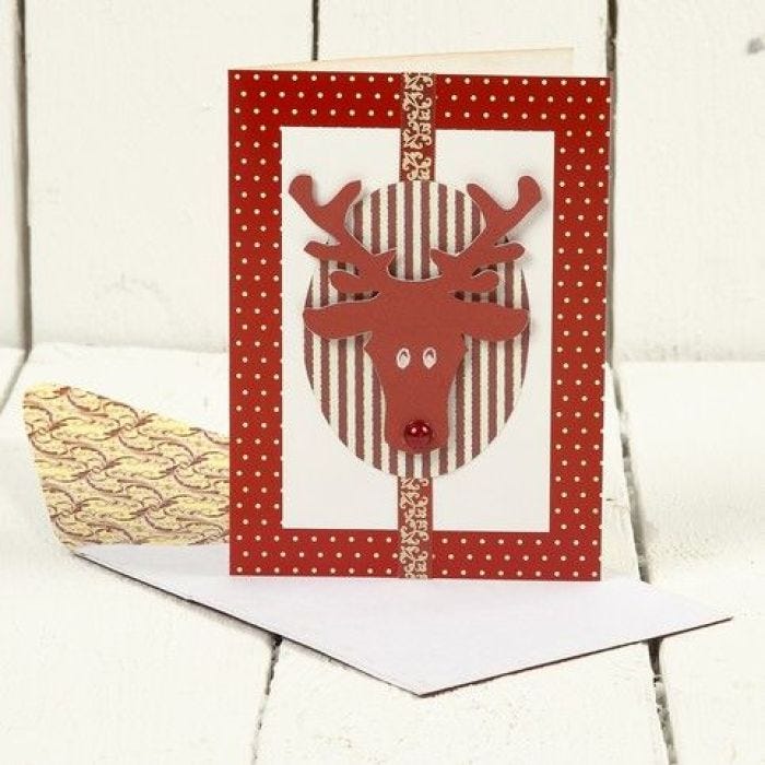 Eine Weihnachtskarte im Vivi Gade Design