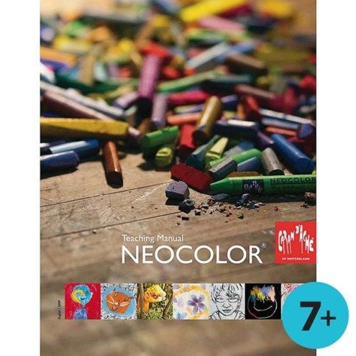 Lehrbuch zum Malen mit Neocolor-Kreiden