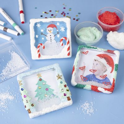 Schüttelrahmen mit Weihnachtsmotiv