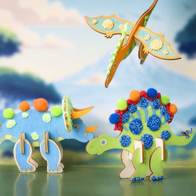 Fantasievolle Dinosaurier mit coolen 3D-Effekten