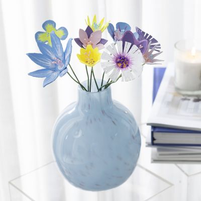 Blumen aus Eierkarton