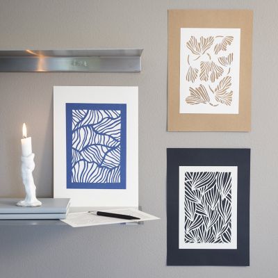 Wandkunst aus Papier