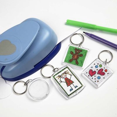 Schlüsselanhänger aus Plastik