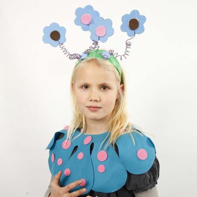 Blumenhaarreifen