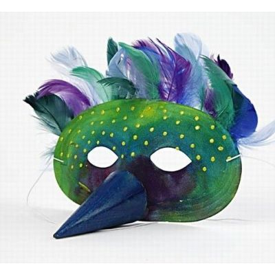 Maske f&uuml;r den K&ouml;nig der V&ouml;gel
