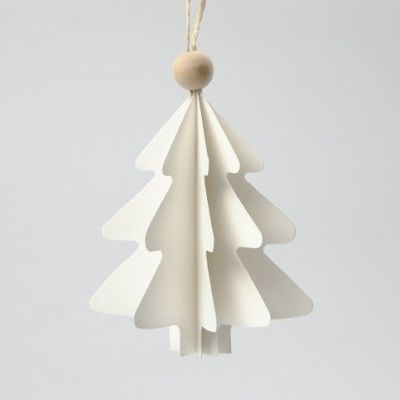 Gefaltete Weihnachtsbäume