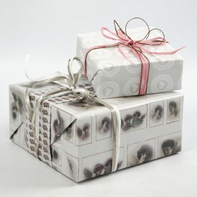 Geschenkverpackung mit Vivi Gade Design-Papier (Skagen Serie)