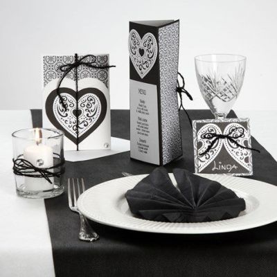 Kartenserie mit Designpapier