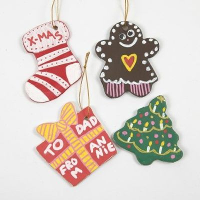 Weihnachtsfiguren aus Ton