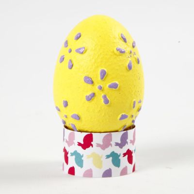 Eier mit Prägemuster